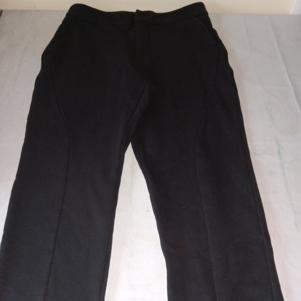 Alice & UO Urban Outfitters Black Crop Hi Waisted Pants Medium - Picture 10 of 12